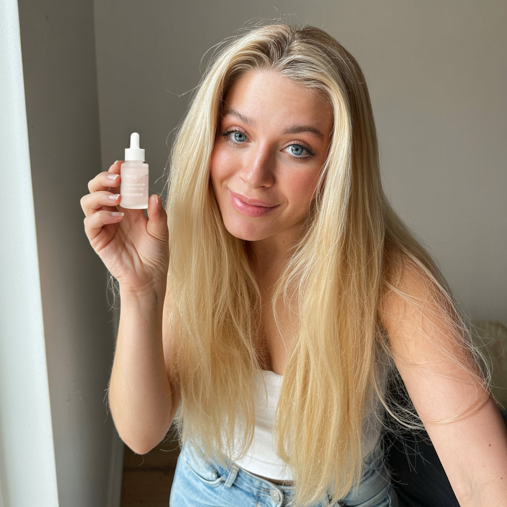 Hoygi Niacinamide & Green Tea Eye Serum - Vermindert zwarte kringen