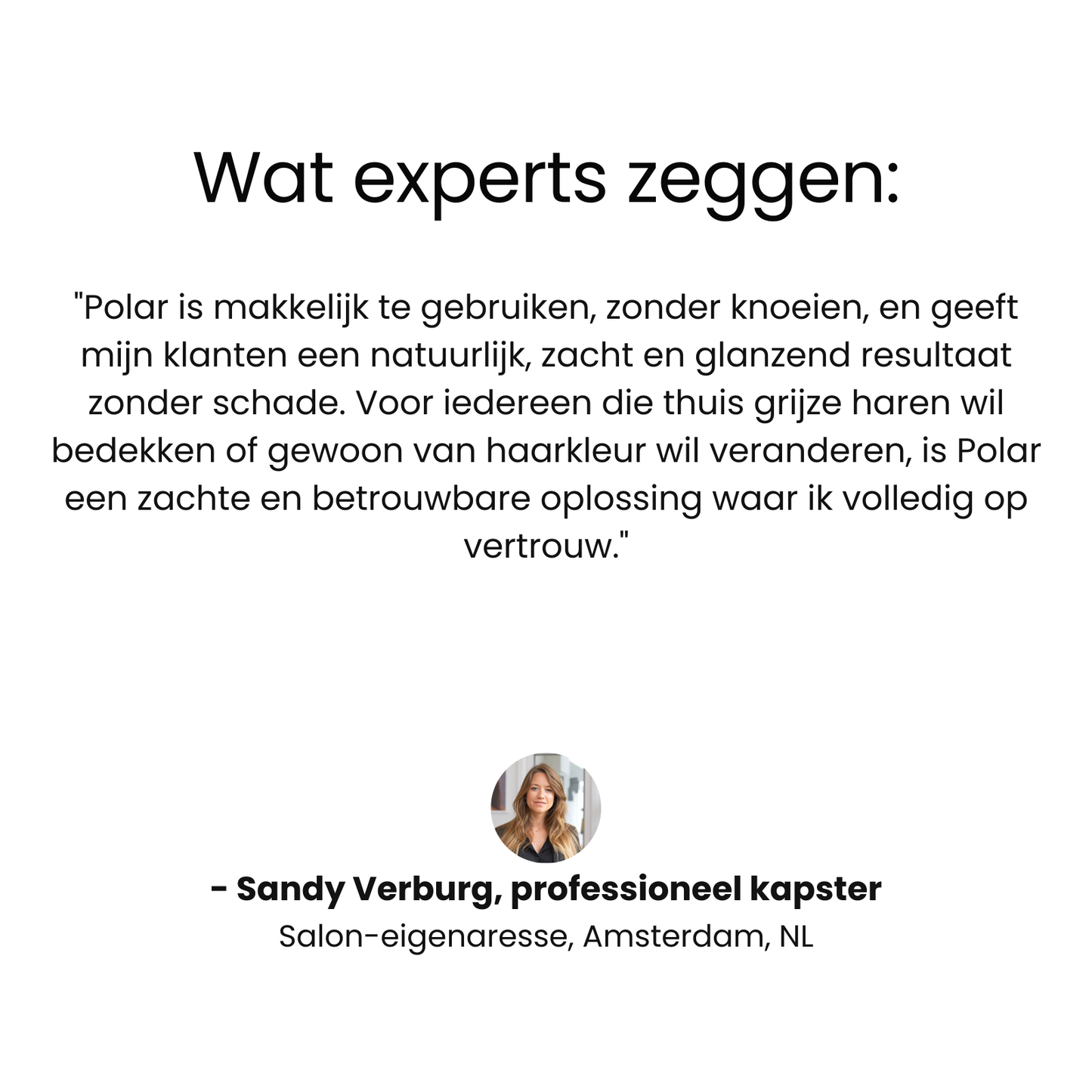 Polar Haircare Perfecte haar in 10 Minuten