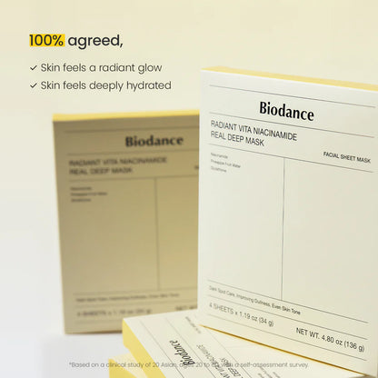 Radiant Vita Niacinamide Real Deep Mask